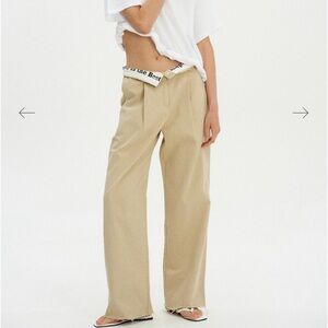 Source Unknown Fold-Down Pants, Biscuit - Small